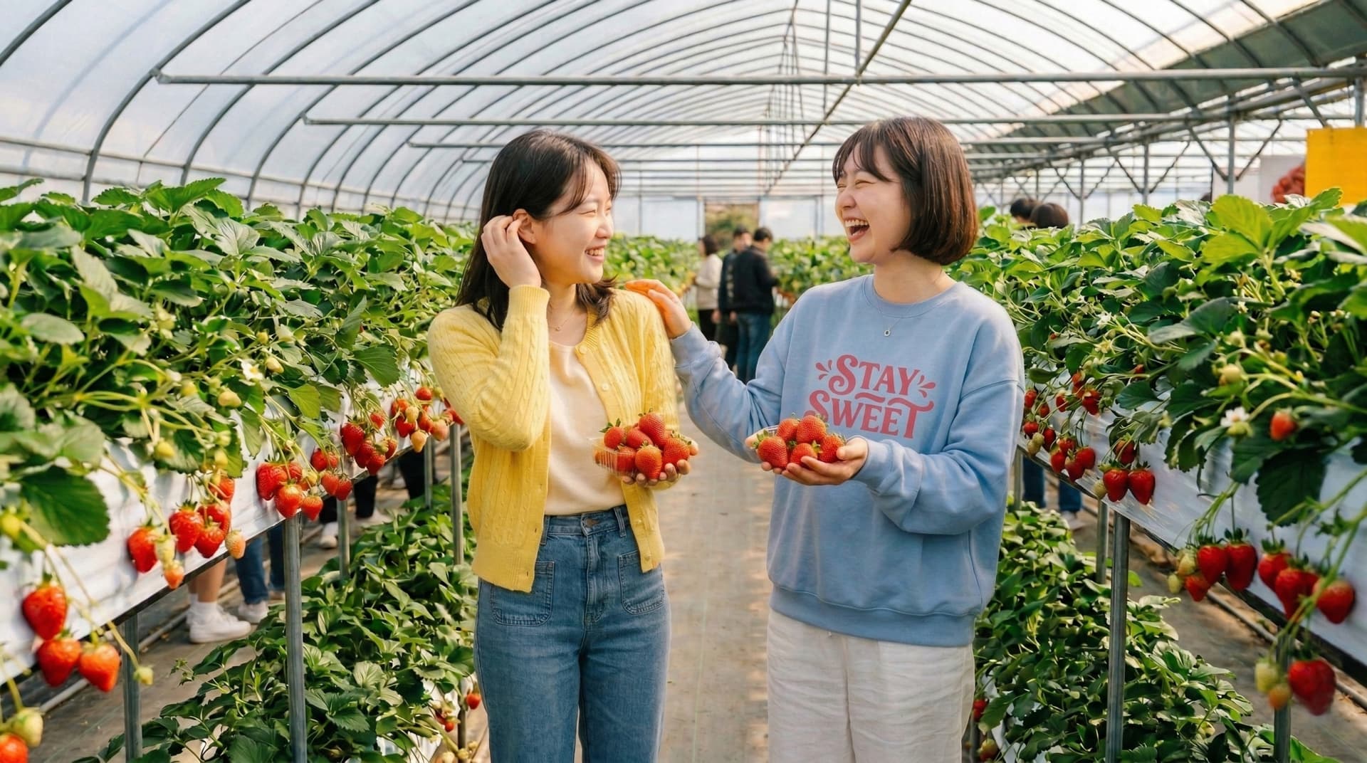 Strawberry Picking, Vivaldi Park, and Eobi Ice Valley Full-Day Tour from Seoul - main image